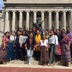 Indigenous women from FIMI at Columbia in 2019
