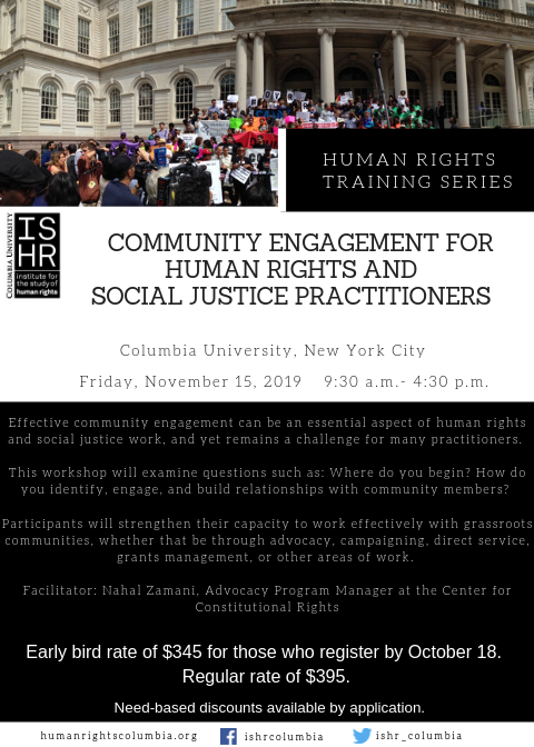 Community Engagement for Human Rights and Social Justice Practitioners ...